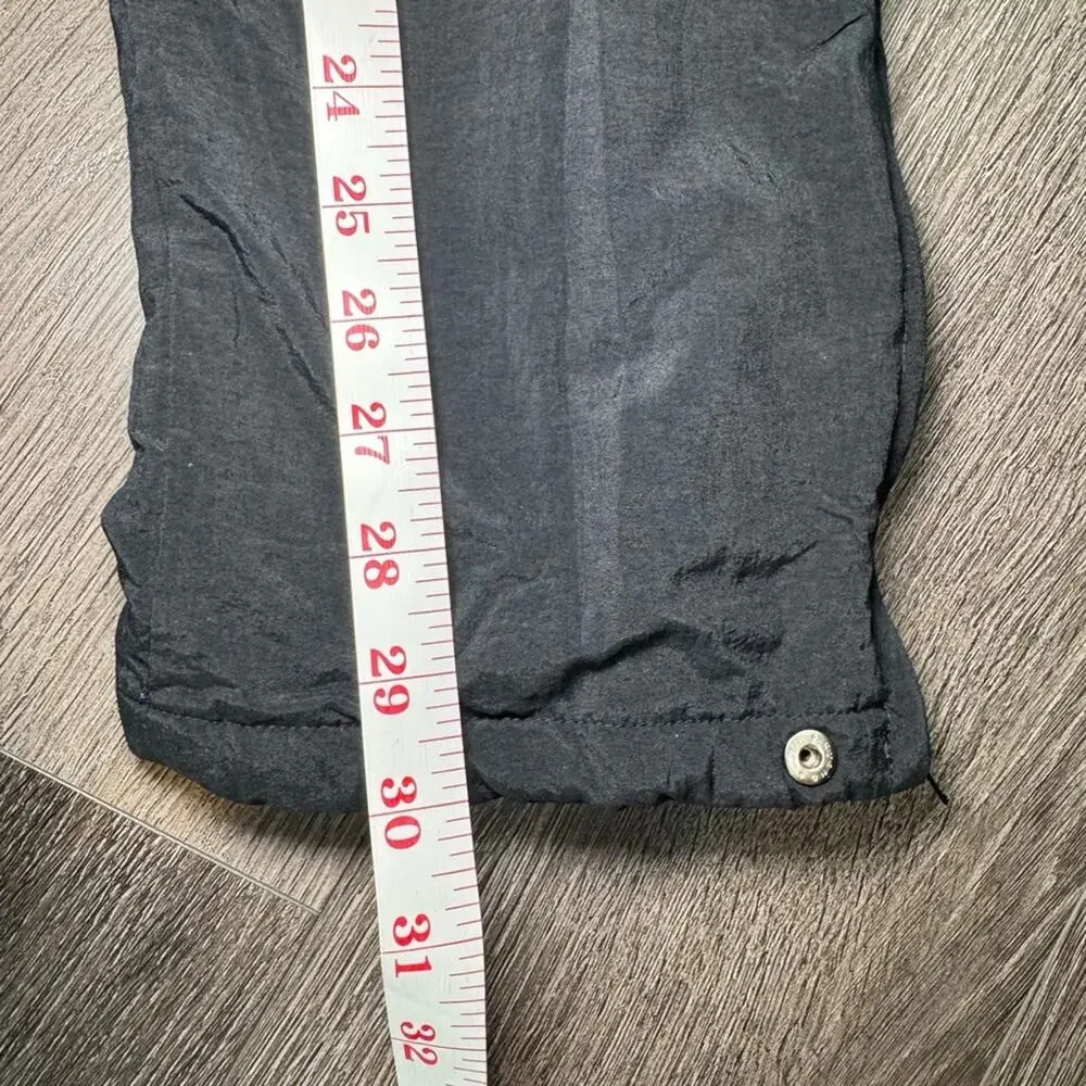 Adidas Men’s Vintage Nylon Sports Pant Trousers Black Size Small